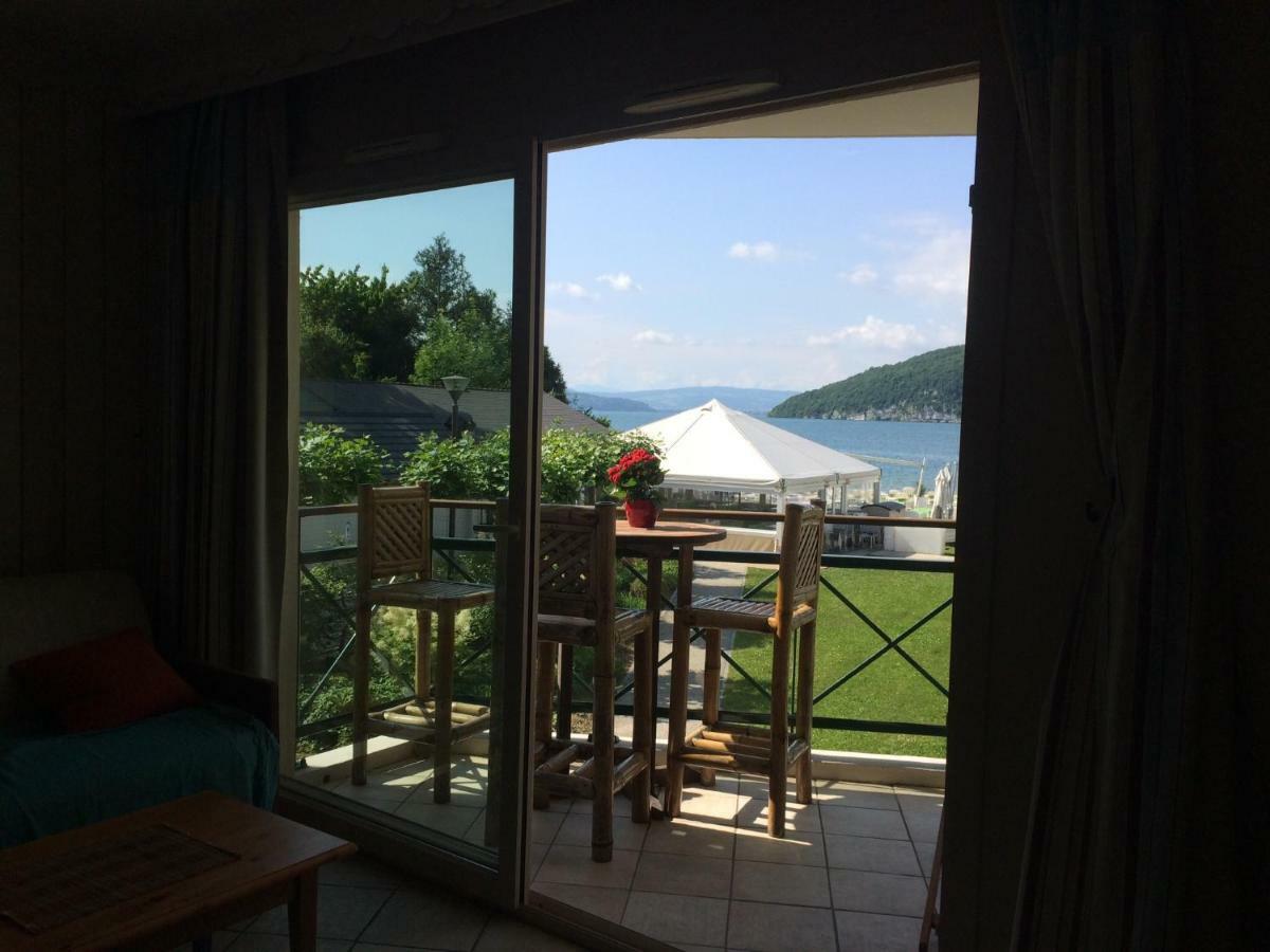 La Baie Des Voiles ,Vue Lac D'Annecy ,Plage Privee Duingt Exteriör bild